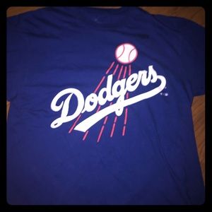 This is a dodger shirt size adult medium.